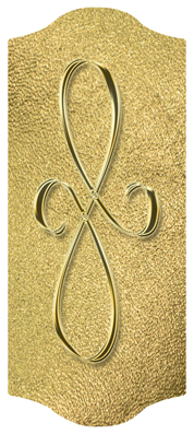 DARAY-C-601-GD-SH-GD Gold Scroll Shimmer Gold